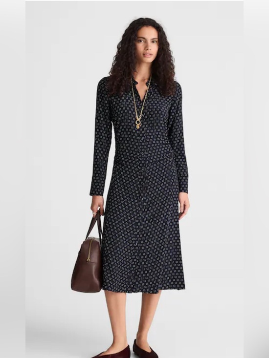Madewell Dresses & Skirts - Madewell Ruched Midi Shirtdress